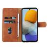 For Samsung Galaxy M23 5G Skin Feel Magnetic Flip Leather Phone Case