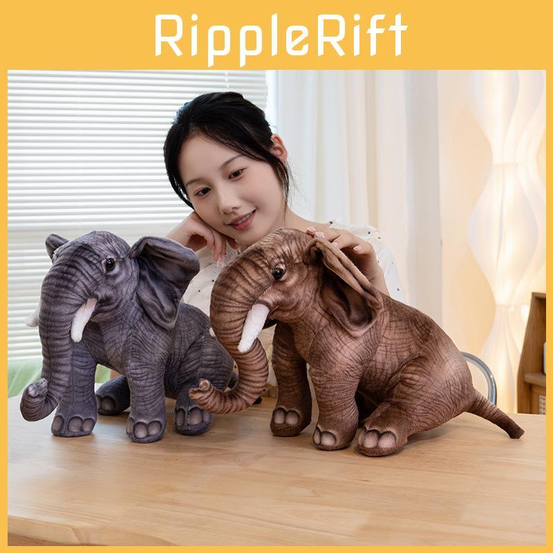 Rhinoceros Plush Elephant Play Cartoon Zoo Commemorate Children Holiday Gifts