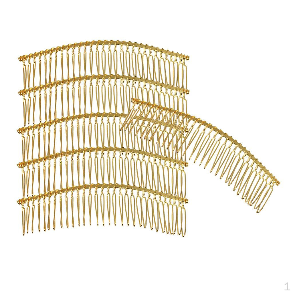 Hair Clips Side Combs Barrette Findings For DIY