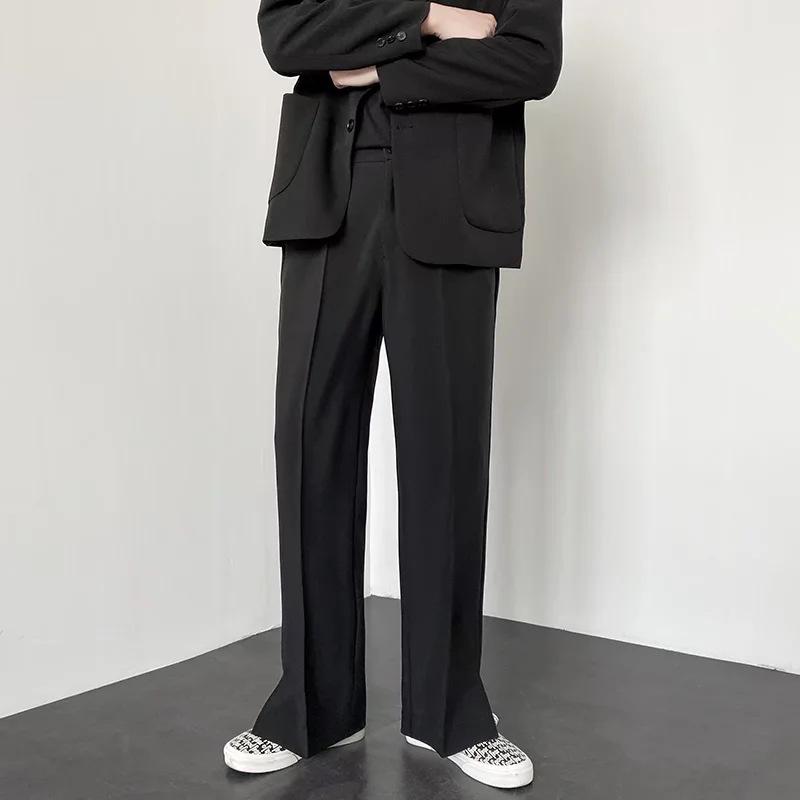 Men's Casual Loose Fit Nine-Point Suit Pants - 2022 Spring/Autumn Collection