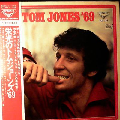 LP Record TOM JONES - Tom Jones '69 SLC238 LONDON 1969 Japan Obi Pop Used