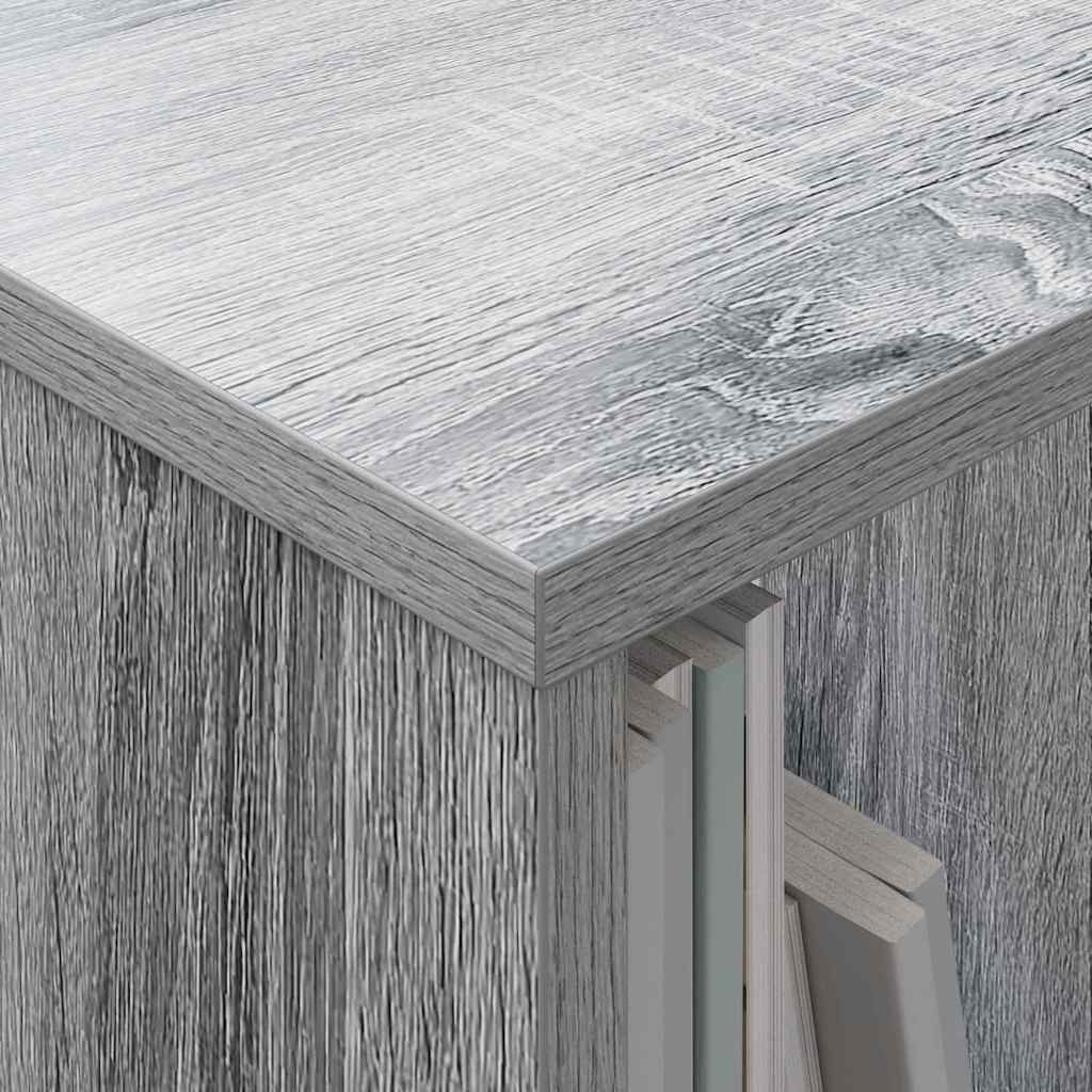 Magazine Shelf Grey Sonoma 102 x 30 x 45 cm