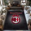 Ac Milan Customize Your Name Floor Mat Perfect for Game Room Playrooms Dining Room Kitchen Anti-slip Rug Anime Office Decor Perfect Gift for Women/Men