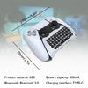 Wireless Controller Keyboard For PS5 Bluetooth 3.0 Controller Chat Pad Portable Gamepad Chatpad With Built-in Speaker for PS5