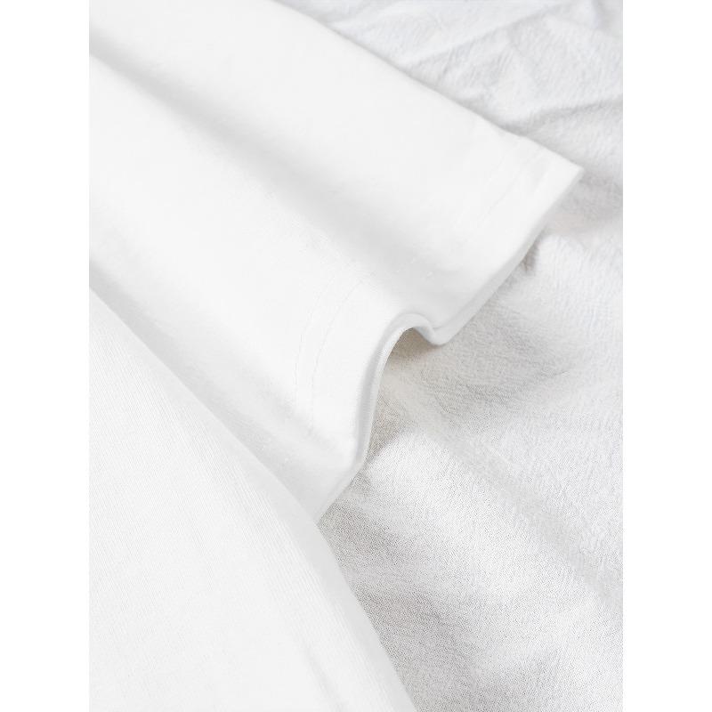 European Sizes Burning Flame Logo Style  Printed Men's  T-Shirt, Summer Breathable Short-Sleeve, Regular-Fit Daily Casual Machine-Washable