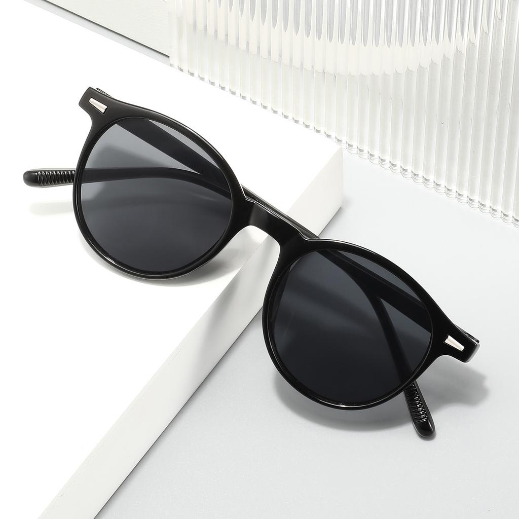 Internet celebrity small round frame sunglasses unisex UV protection sunglasses outdoor driving glasses