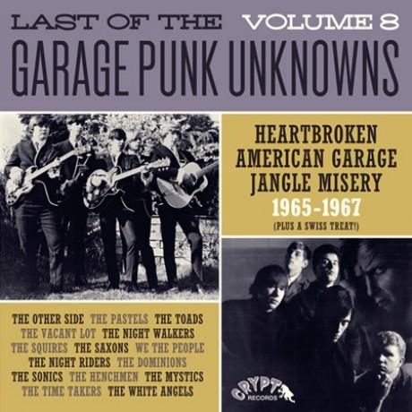 LP Record VARIOUS - Last Of The Garage Punk Unknowns Vo CRYPT119 Crypt Records 2016 Germany Rock