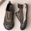 Men's Breathable Casual Sports Mesh Shoes Non-Slip Wear-Resistant Lightweight Outdoor Hiking and Mountaineering Shoes