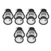 6Pcs Electric Lantern Vintage Lamp Battery Operated Light Home Decoration for Party