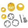 PPR Pipe Threader Kit 14 Inch Hex Shank G12 G34 Standard Thread Pipe Threader Plumbing Tools