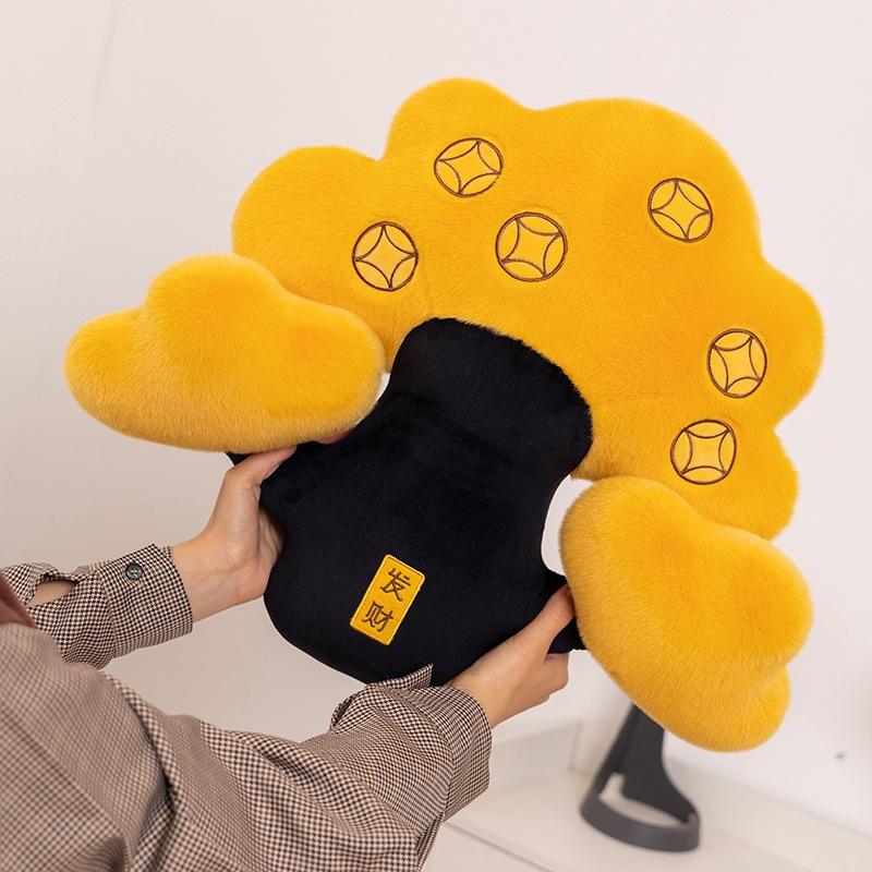 Simulated Money Tree Pillow Plush Toy Cute Pine Doll Living Room Sofa Decoration Ornament Pillow Cushion