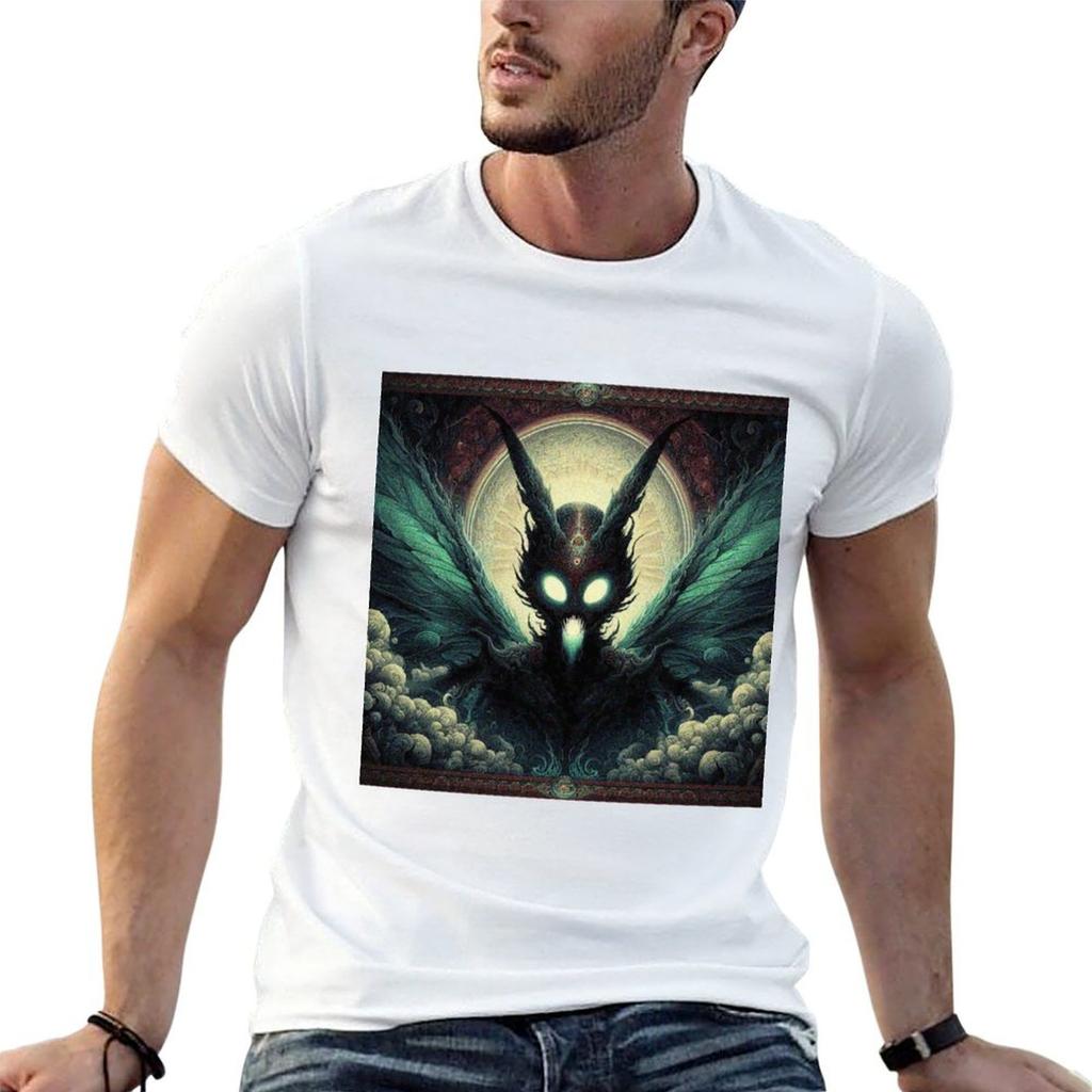 Deadly Sins Series Gluttony Tshirt All Match Print Short Sleeve Top