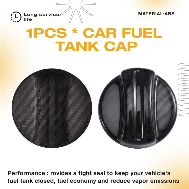 Ac29-Fuel Tank Cap Carbon Fiber Trim Sticker For BMW Car Fuel Tank Inner Cover Accessories