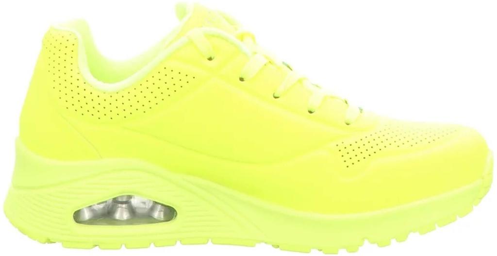 Skechers Uno Night Shades Women's Sneakers (73667) Neon Yellow
