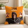 Rapper JJ Hus Cushion Cover Soft Short Plush SkinFriendly Cushion Case for MultiScene Use