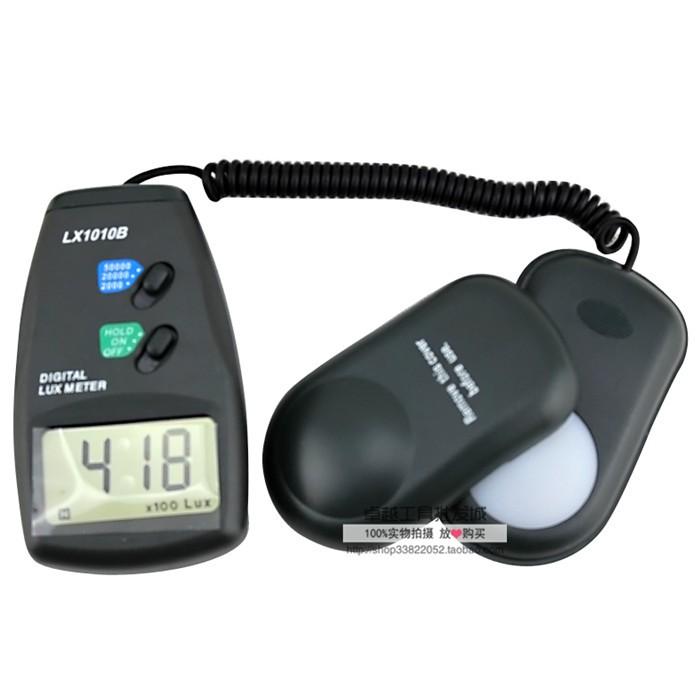 New 3 Range Digital LCD 50,000 Lux Meter Photometer Luxmeter Light meter LX1010B