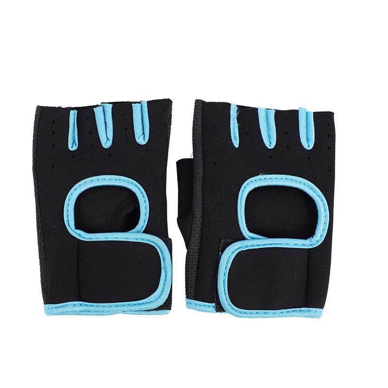 Women Men Fitness Gym Gloves Weightlifting Gloves Half Finger Breathable Non-Slip Gel Pad Bodybuilding Training Dumbbells Gloves