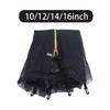 Breathable Replacement Trampoline Net Accessory with Zipper Feature