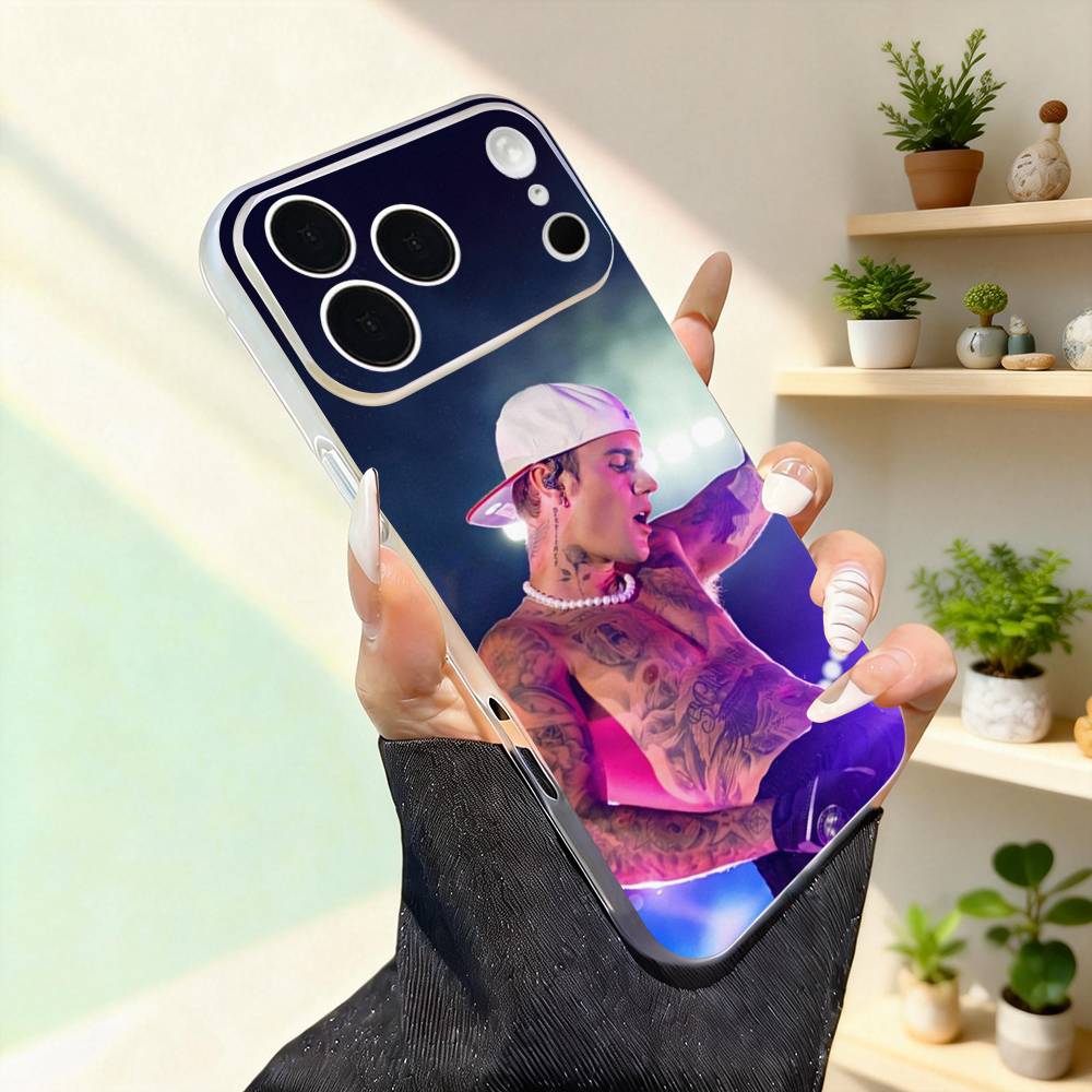 U-USA Justin B-Bieber Cool Für iPhone 11,12,13,14,15,16,17,Pro,Max,Plus,Mini,SE4,E Handyhülle Magnetisch Für Magsafe Kabellos