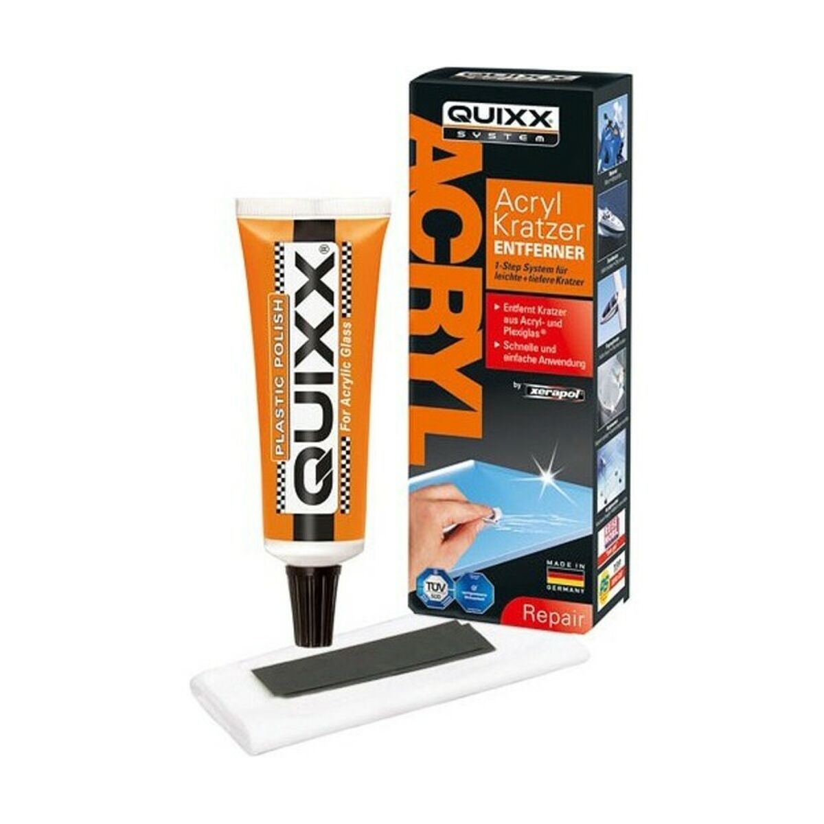 

Ремонт царапин Quixx