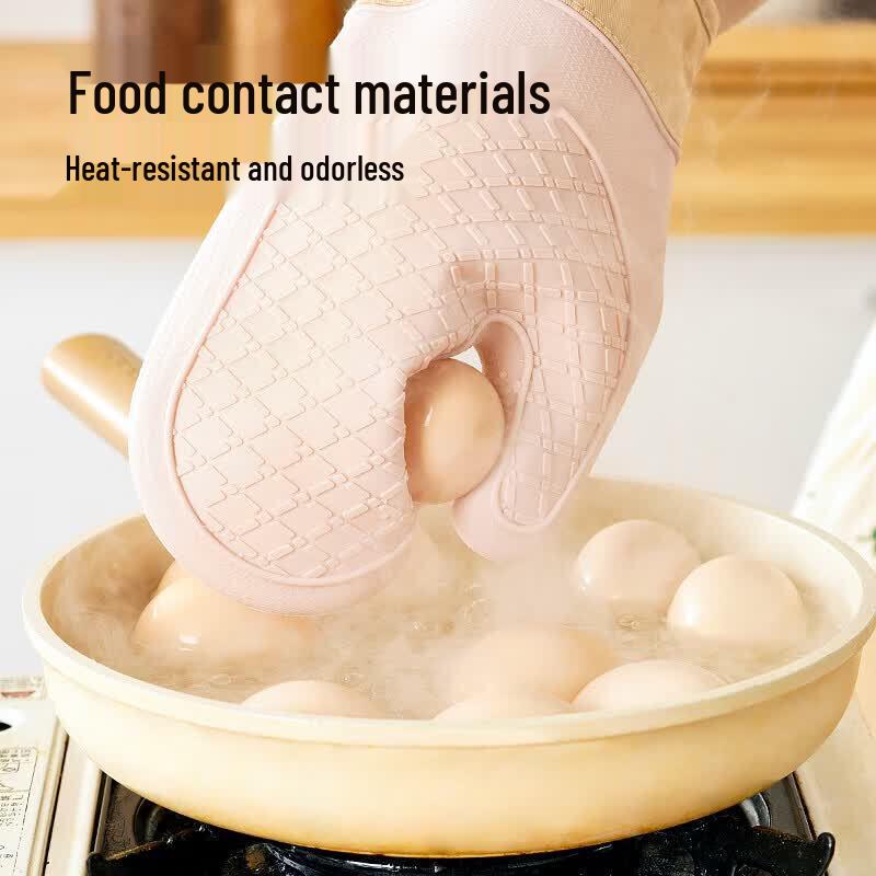 Silicone Heat Resistant Oven Mitts (2-Pack)