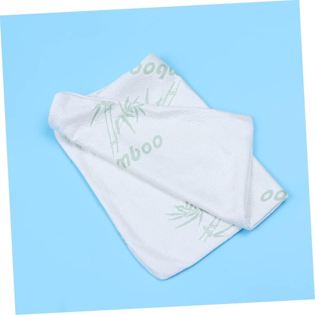 Artibetter Pillow Case White Sleepers Pillows Cover Latex Pillow Cover Neck Contour Pillowcase Memory Foam Pillows Cover Latex Foam Pillow Pillows