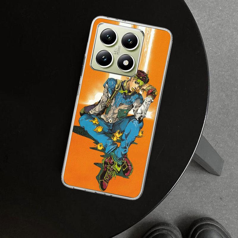 JoJo Adventure Rohan Kishibe Phone Case Cover for Xiaomi Redmi Note 15 14 13 12 11 Pro Plus 14S 12S 11S 11T 11E 10S 10 Customize