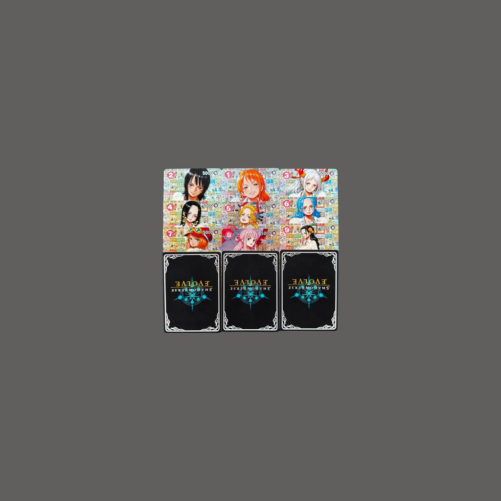 37 Styles ONE PIECE Hancock Nami Robin Collection Flash Cards Uta Reiju Perona Vivi Yamato Table Games Anime Toy Card