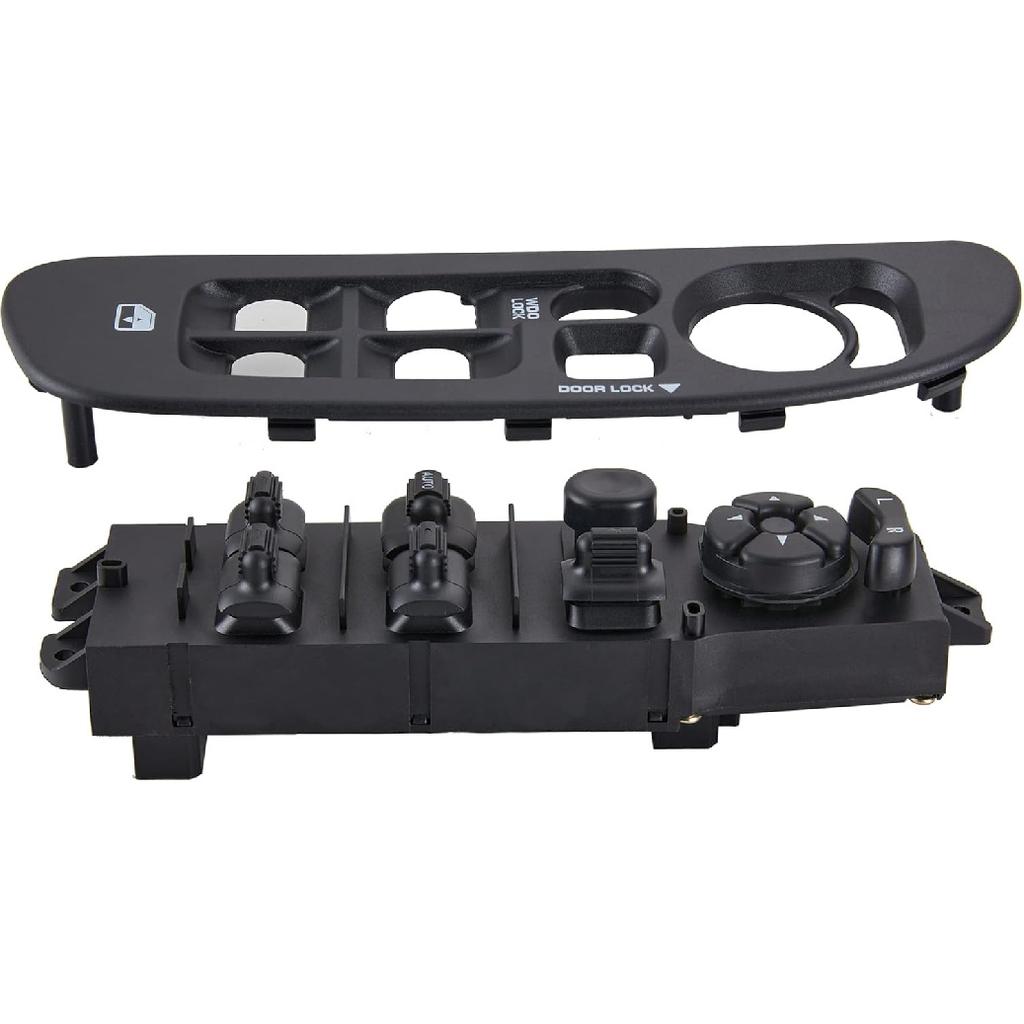 Power Window Switch Fits for 2002-2010 Dodge Ram 1500 2500 3500, 2001-2004 Dodge Dakota, Driver Side Control Door vidrios Master Switch OEM