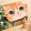 Portamonete Gatto Peluche Con Coda 3D Per Uso Quotidiano E Regalo