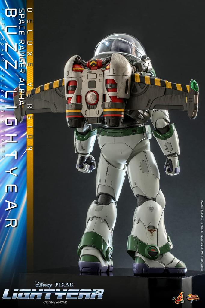 Movie Masterpiece Buzz Lightyear Buzz Lightyear Ranger Scale Figure White Height 30 Cm (Space Alpha/Deluxe Edition) 1/6 Approx.