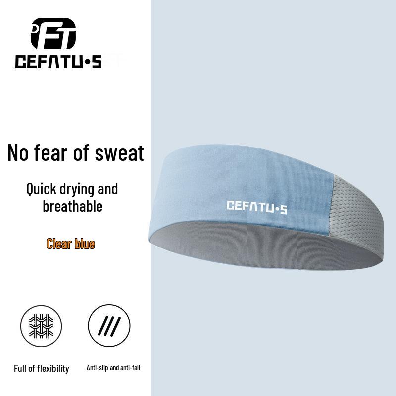 Women's Quick-Dry Breathable Sweat-Wicking Sport Headband for Running, Yoga, and Fitness