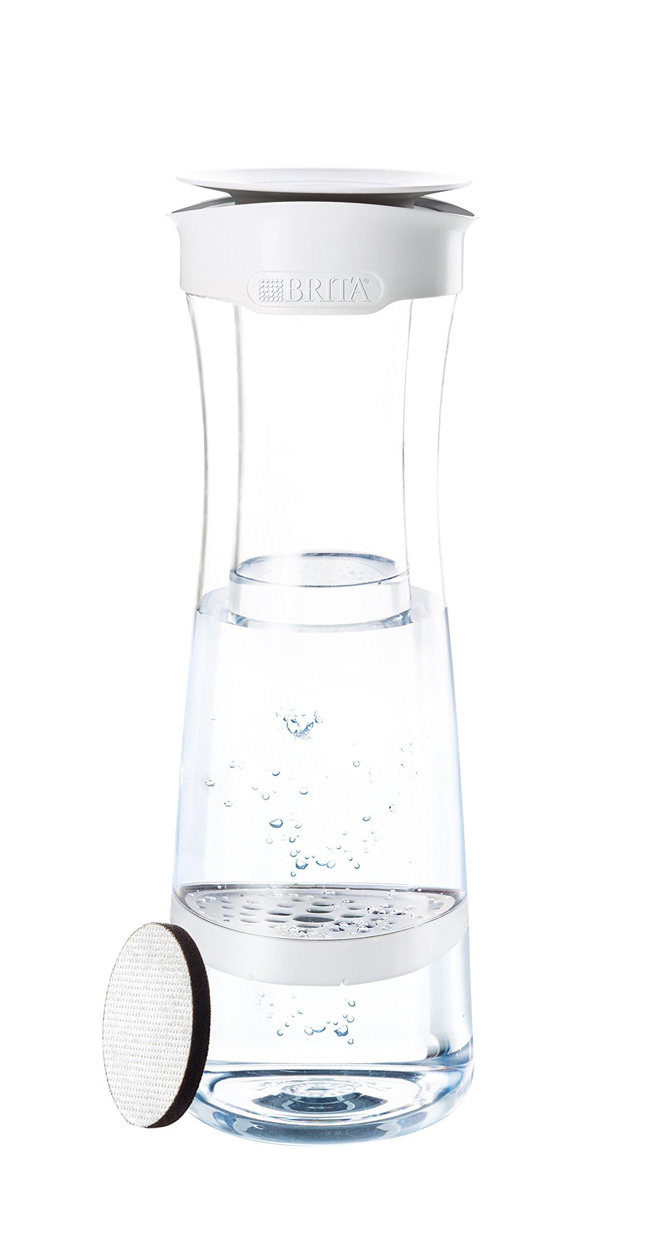 

BRITA Fill & Serve Water Carafe, White Graphite (Official Japanese Product)