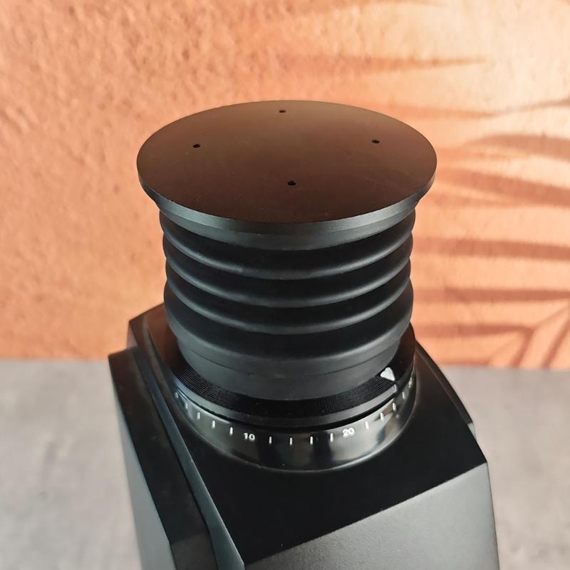 Portable Coffee Grinder Bean Bin Silicone Replacement Powder Hoppers for Outdoor or Home and Office Coffee Brewing