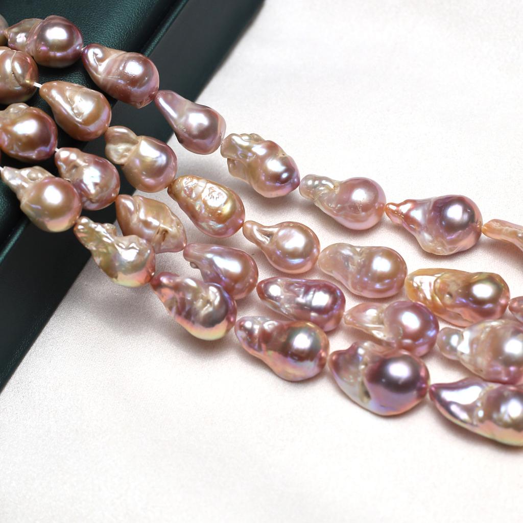 Baroque Pearl 25x13mm Tail-Shaped Beads For Jewelry Making DIY Bracelet Earrings Necklace Accessory