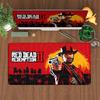 Tappetino per Mouse Sovradimensionato 120x60cm Red Dead Redemption 2 Tappetino da Tavolo per Tastiera da Gioco Accessori per Ufficio Computer Mousepad Antiscivolo Anime