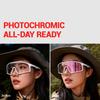SCVCN Photochromic  Cycling Glasses for Men Outdoor Sports Sunglasses Mountain Glasses Road MTB Bike Cycle Eyewear Racing UV400