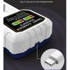 Double Slot USB C Battery Charging Universal For 2A 3A 14500 18650 21700 26650 Batteries With Intelligent Recognition