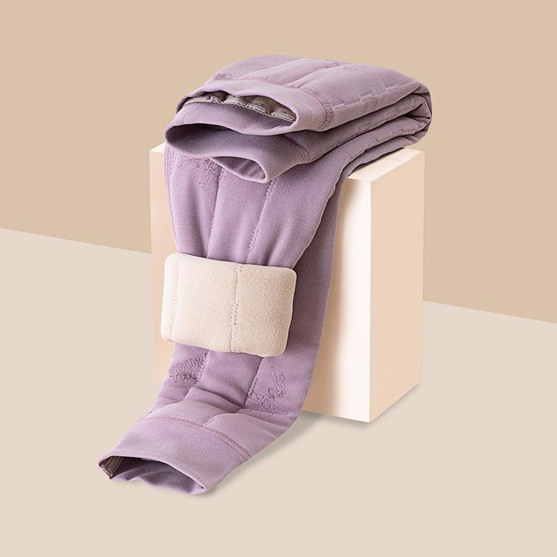 Autumn/Winter Girls' Cotton Thermal Leggings: Thick, Elastic, Slimming, Versatile