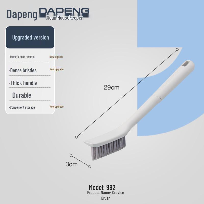 Multi-Purpose Gap & Groove Cleaning Brush for Bathroom, Kitchen & Tile