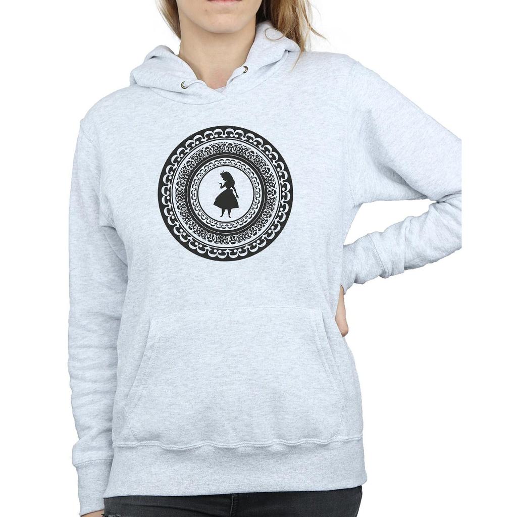 Disney Womens/Ladies Alice In Wonderland Circle Hoodie