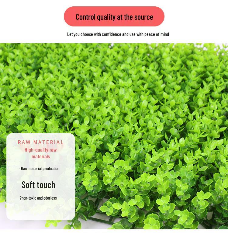 3D Bionic Plant Wall Decor - Indoor/Outdoor Artificial Greenery & Flowers