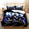 3D Printed Kiss Rock Band Bedding Set Pillowcase Duvet Cover Double Twin Full Queen King Adult Kids Bedclothes Quilt Cover