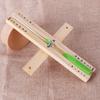 Wall-Mounted 15-Minute Rotating Wooden Sauna Hourglass Timer