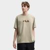 Fila Original Colorful Fashion Simple Classic Retro Large Logo Sports Trendy Casual Versatile Comfortable Loose Short Sleeve T-Shirt F51U619102FDK