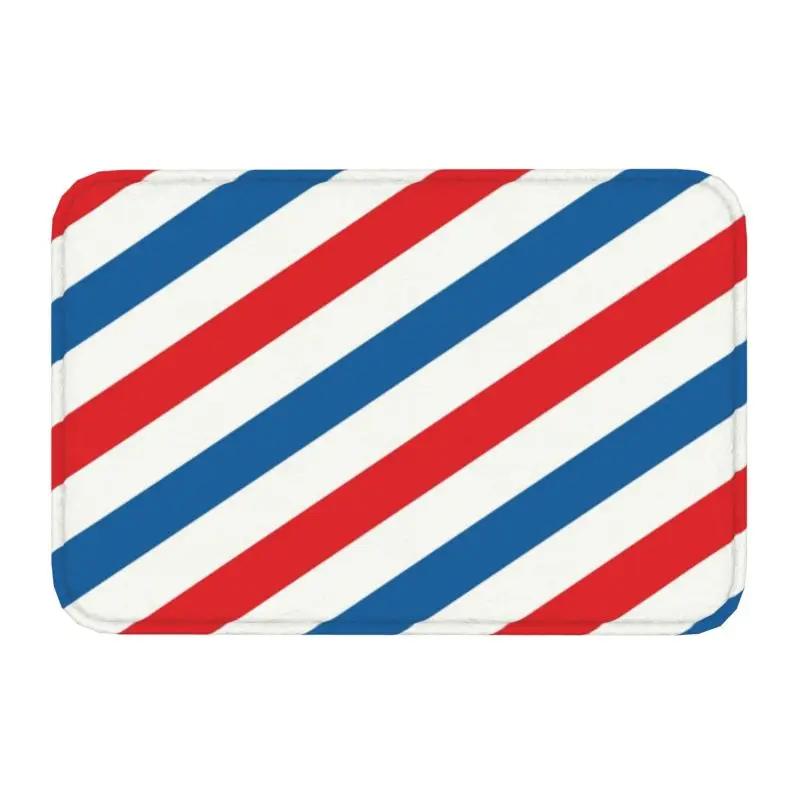 

Retro Best Barber Distressed Logo Front Floor Door Entrance Mat Indoor Hairdresser Hairstylist Kitchen Bath Doormat Carpet Rug 40x60cm