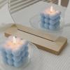 Scented Big Cube Bubble Candles Soy Wax Aroma Scented Candles Home Decorations Birthday Gift Modern Stylish