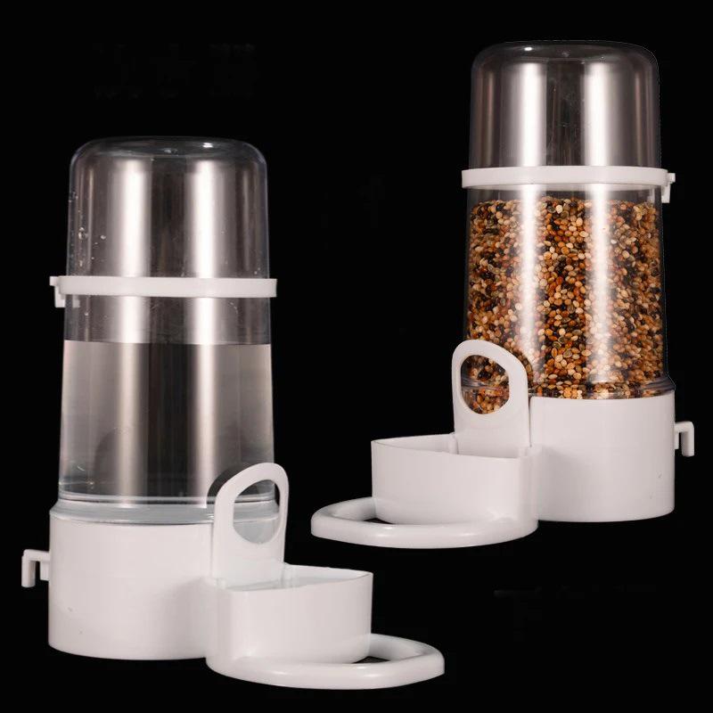 Automatic Anti-Spill Bird & Parrot Feeder Water Dispenser - Large Size for Parrots & Hamsters