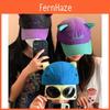 Cute Ear Detail Classic Baseball Hat With Curved Brim For Sunshade And Casual Wear