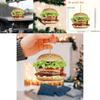 Acrylic Charming Car Rearview Mirror Decoration Featuring Fun Cartoon Design